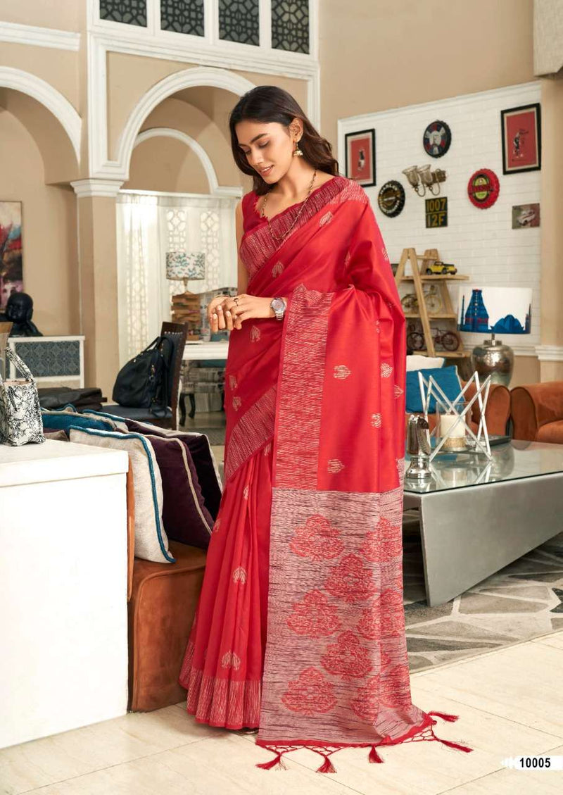 Revanta Simran Bhagalpuri Silk Festive Wear Traditional  Sarees