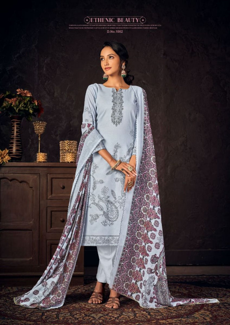 Roli Moli Creation Sitara Cambric Cotton Fancy Printed Festive Wear Salwar Suits