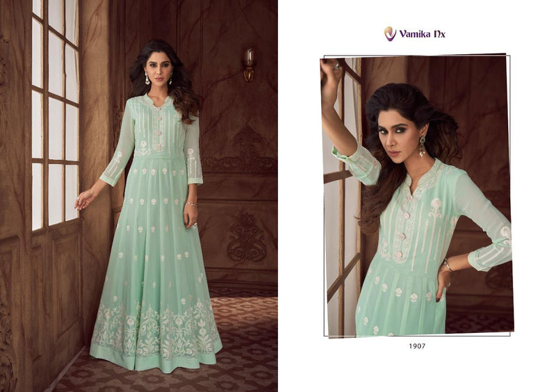 Vamika Nx Siya Vol 2 Georgette With Fancy Stylish Designer Party Wear Long Kurti