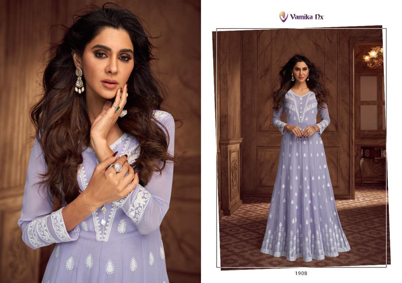 Vamika Nx Siya Vol 2 Georgette With Fancy Stylish Designer Party Wear Long Kurti