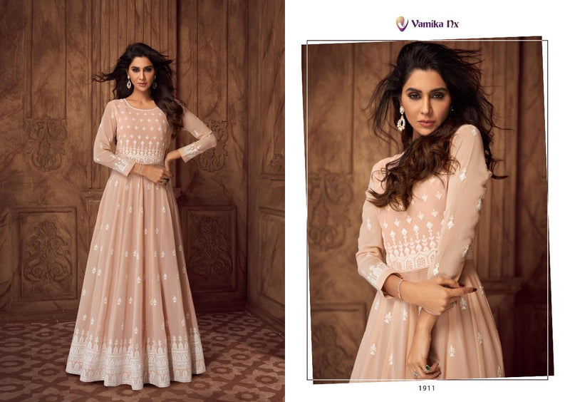 Vamika Nx Siya Vol 2 Georgette With Fancy Stylish Designer Party Wear Long Kurti