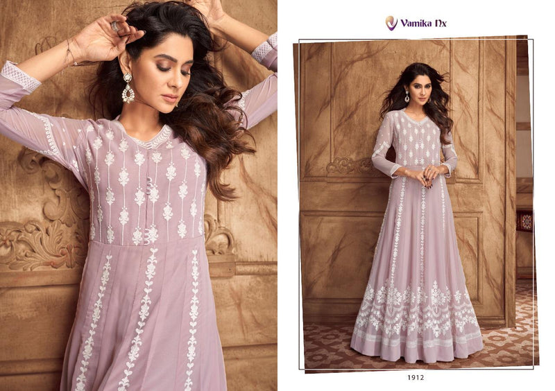 Vamika Nx Siya Vol 2 Georgette With Fancy Stylish Designer Party Wear Long Kurti