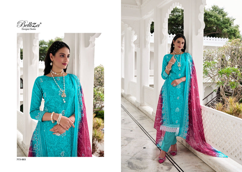 Belliza Designer Studio Siyahi Pure Cotton Digital Print Heavy Mirror Work Fancy Designer Partywear Salwar Kameez