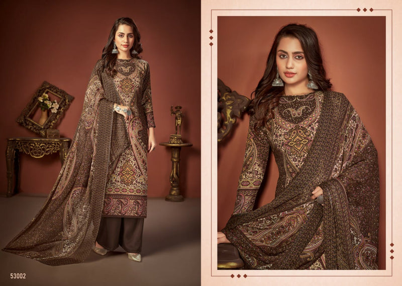 Skt Suit Winter Season Pashmina Fancy Designer Salwar Suit
