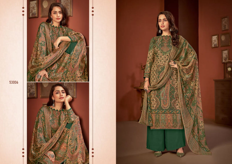 Skt Suit Winter Season Pashmina Fancy Designer Salwar Suit