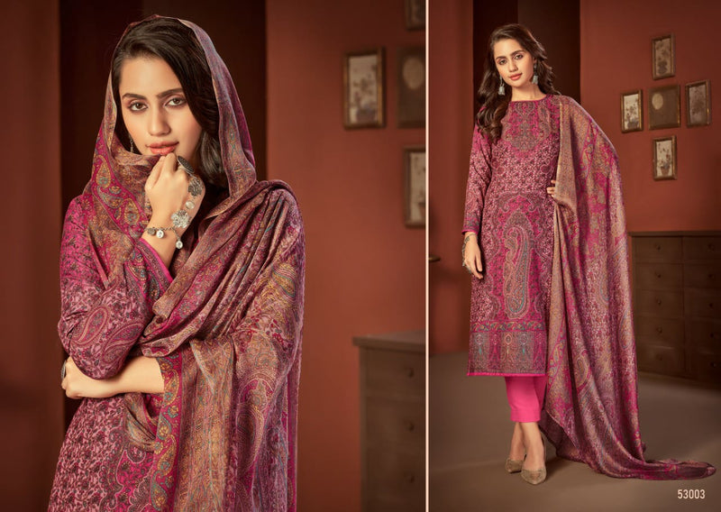 Skt Suit Winter Season Pashmina Fancy Designer Salwar Suit