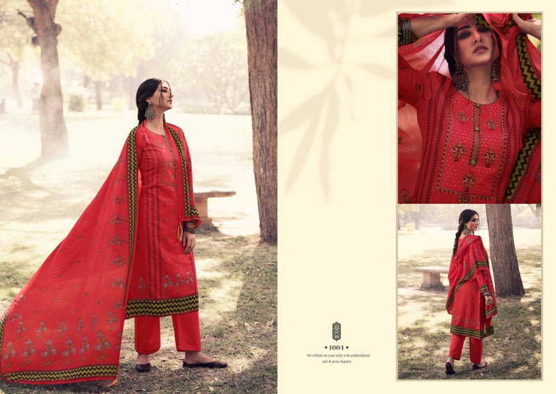 Hermitage Clothing Skye Jam Satin Designer Festive Wear Salwar Kameez
