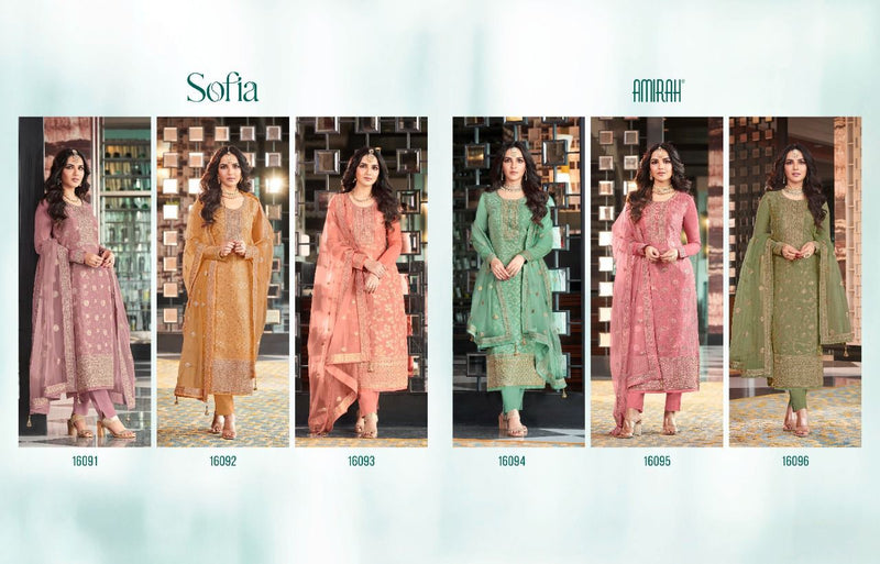 Amirah Sofia Viscose With Heavy Embroidery Work Stylish Designer Festive Wear Casual Look Salwar Kameez
