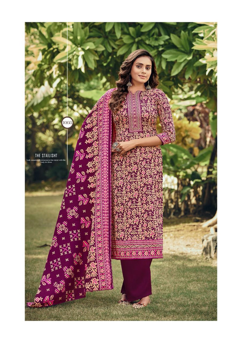 Roli Moli Sofiya Pashmina With Fancy Printed Work Stylish Designer Casual Wear Salwar Kameez