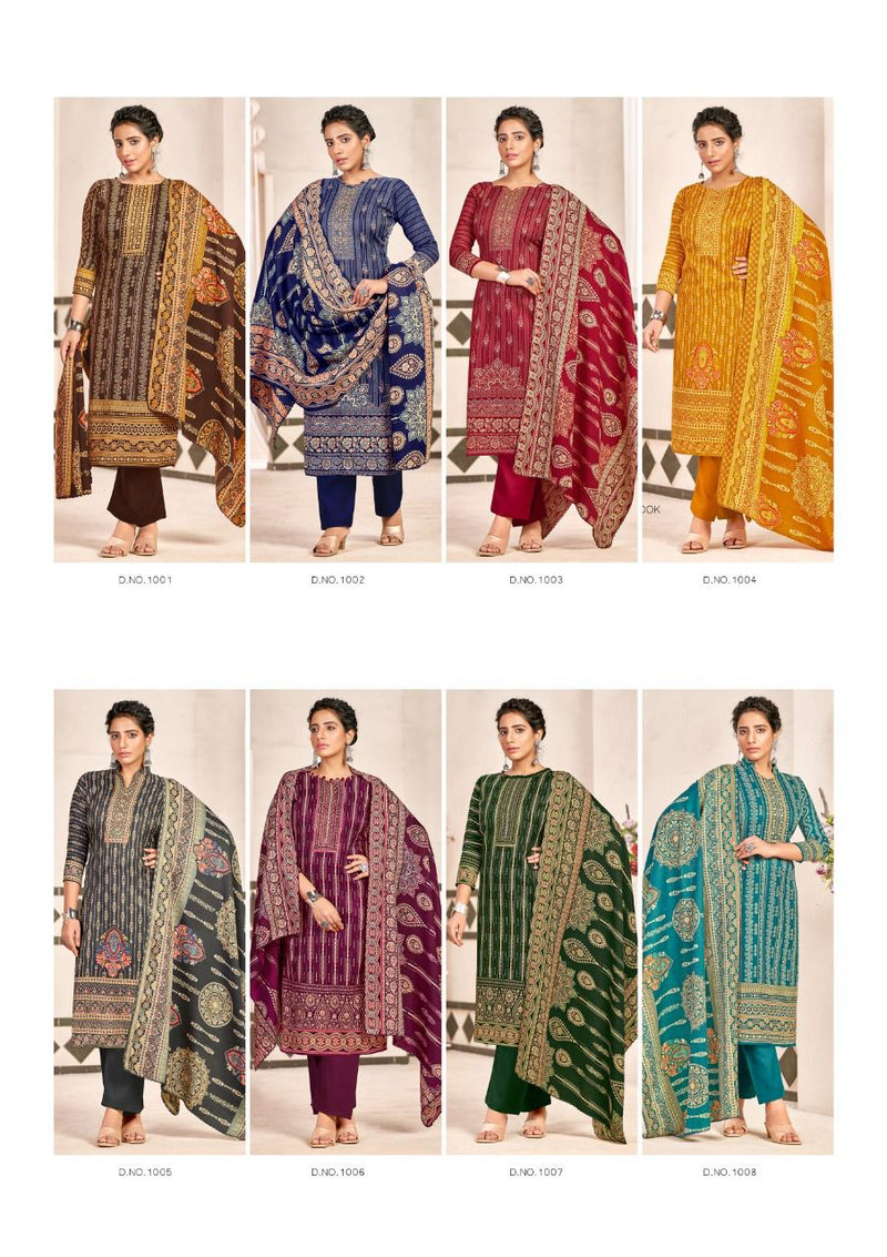 Roli Moli Creation Sofiya Pashmina With Heavy Beautiful Work Stylish Designer Salwar Kameez