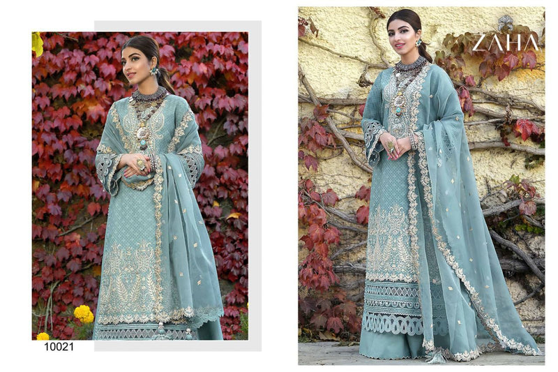 Zaha Soghat Vol 1 Georgette Designer Wedding Wear Salwar Suits