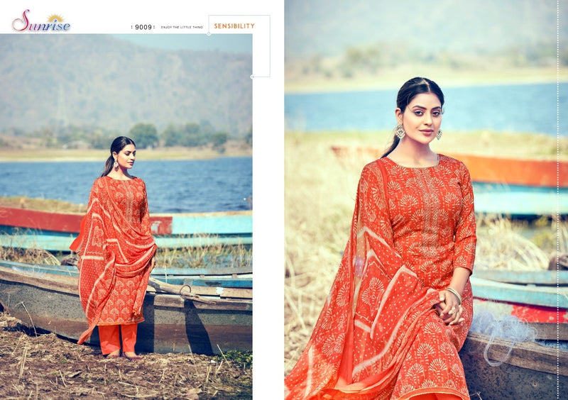 Sunrise Soni Kudi Vol 9 Pure Cotton With Heavy Embroidery Work Stylish Designer Party Wear Salwar Kameez