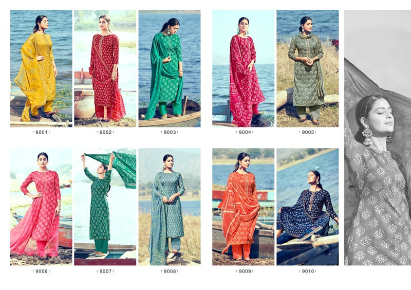 Sunrise Soni Kudi Vol 9 Pure Cotton With Heavy Embroidery Work Stylish Designer Party Wear Salwar Kameez