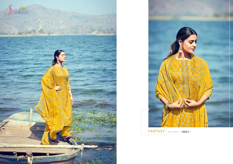 Sunrise Soni Kudi Vol 9 Pure Cotton With Heavy Embroidery Work Stylish Designer Party Wear Salwar Kameez