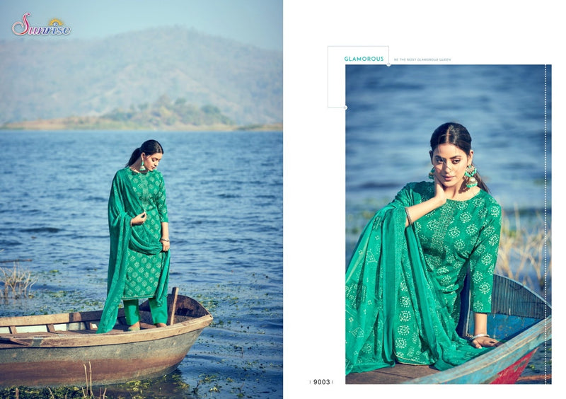 Sunrise Soni Kudi Vol 9 Pure Cotton With Heavy Embroidery Work Stylish Designer Party Wear Salwar Kameez