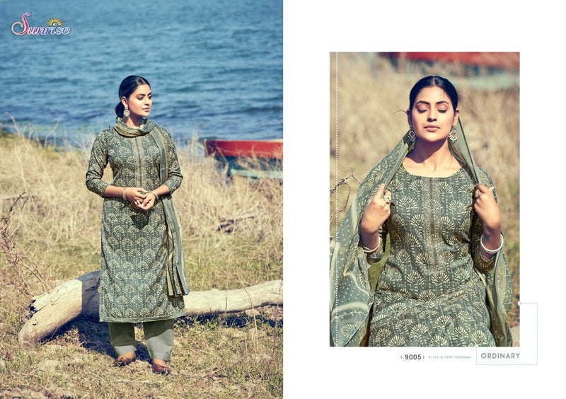 Sunrise Soni Kudi Vol 9 Pure Cotton With Heavy Embroidery Work Stylish Designer Party Wear Salwar Kameez