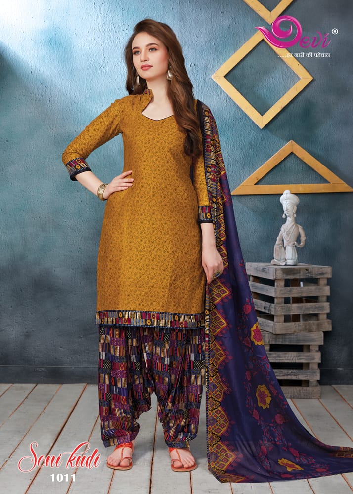 Bhagyalaxmi Fabric Sonikudi Vol 1 Cotton Printed Patiyala Style Party Wear Salwar Suits
