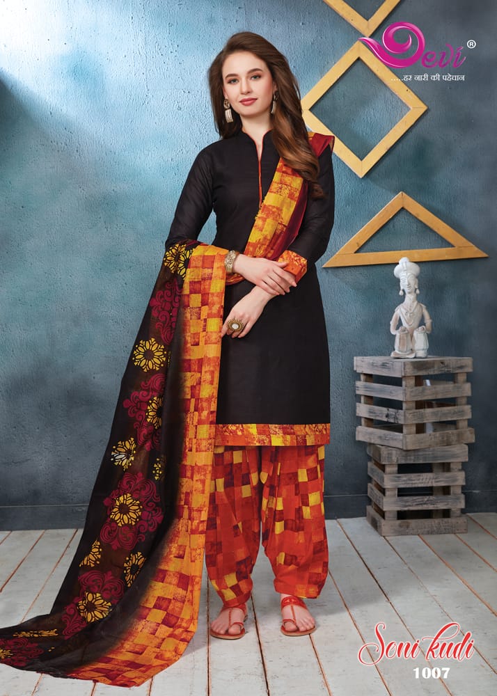 Bhagyalaxmi Fabric Sonikudi Vol 1 Cotton Printed Patiyala Style Party Wear Salwar Suits