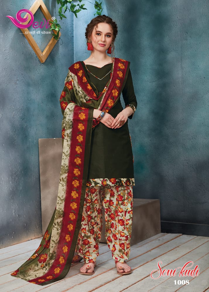 Bhagyalaxmi Fabric Sonikudi Vol 1 Cotton Printed Patiyala Style Party Wear Salwar Suits