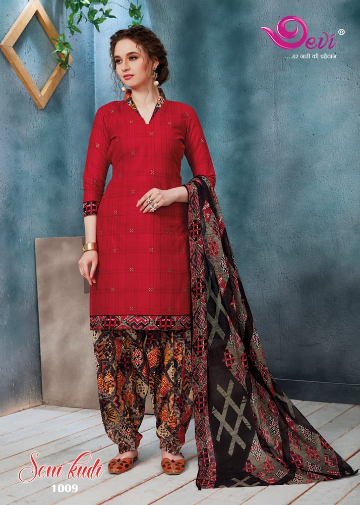 Bhagyalaxmi Fabric Sonikudi Vol 1 Cotton Printed Patiyala Style Party Wear Salwar Suits