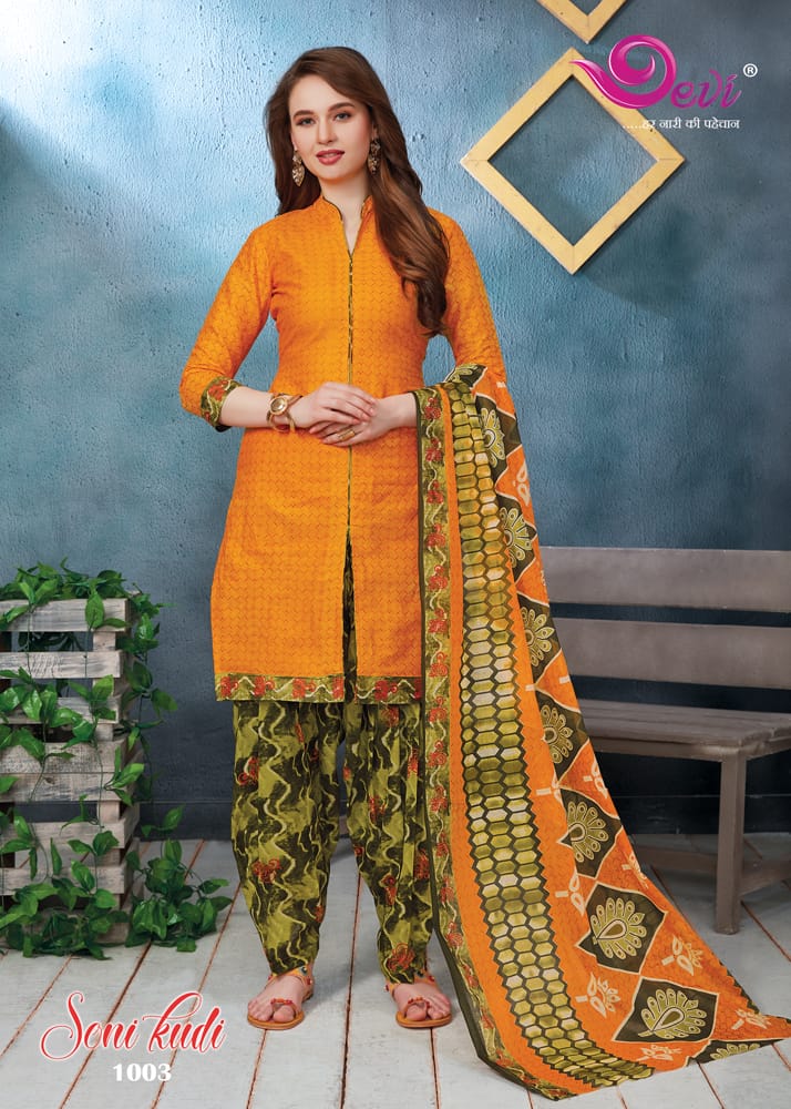 Bhagyalaxmi Fabric Sonikudi Vol 1 Cotton Printed Patiyala Style Party Wear Salwar Suits