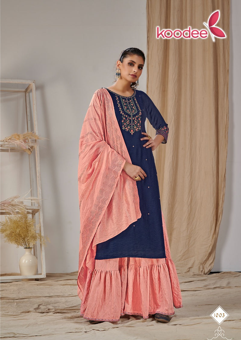 Koodee Sonpari  Viscose Party Wear Kurti