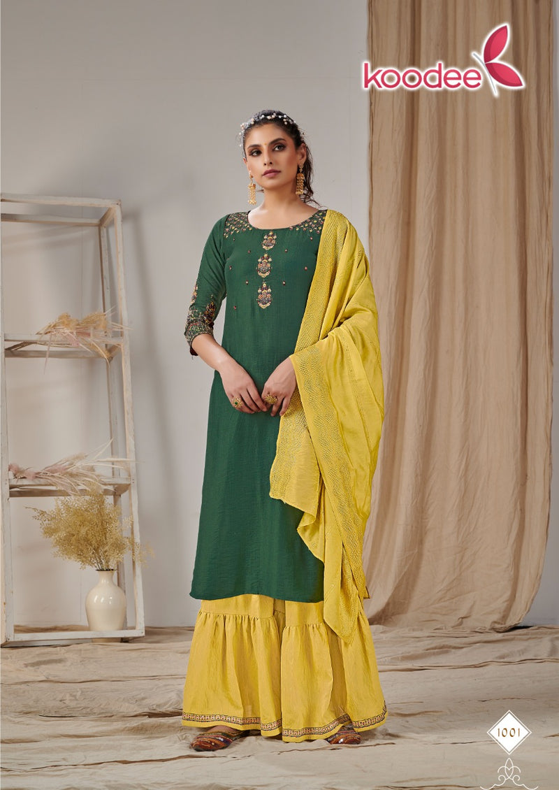 Koodee Sonpari  Viscose Party Wear Kurti