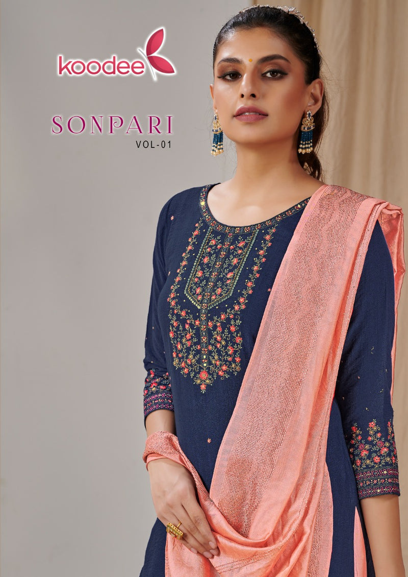 Koodee Sonpari  Viscose Party Wear Kurti