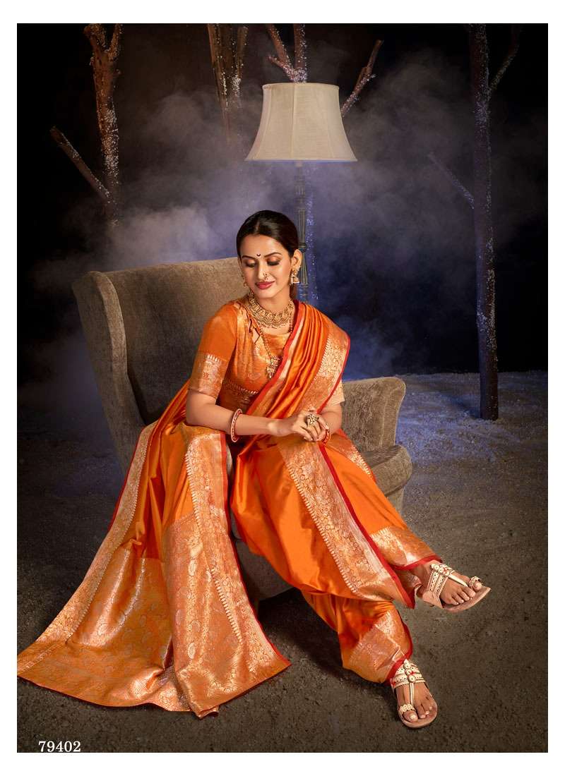 Life Style Sony Silk Vol 1 Lichi Silk Rich Pallu  Heavy Festive Wear Sarees