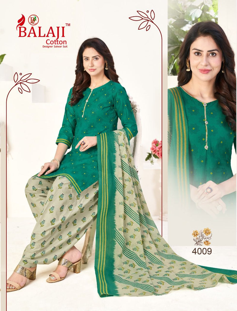 Balaji Cotton Sui Dhaga Vol 4 Cotton Printed Casual Wear Patiyala Style Salwar Suits