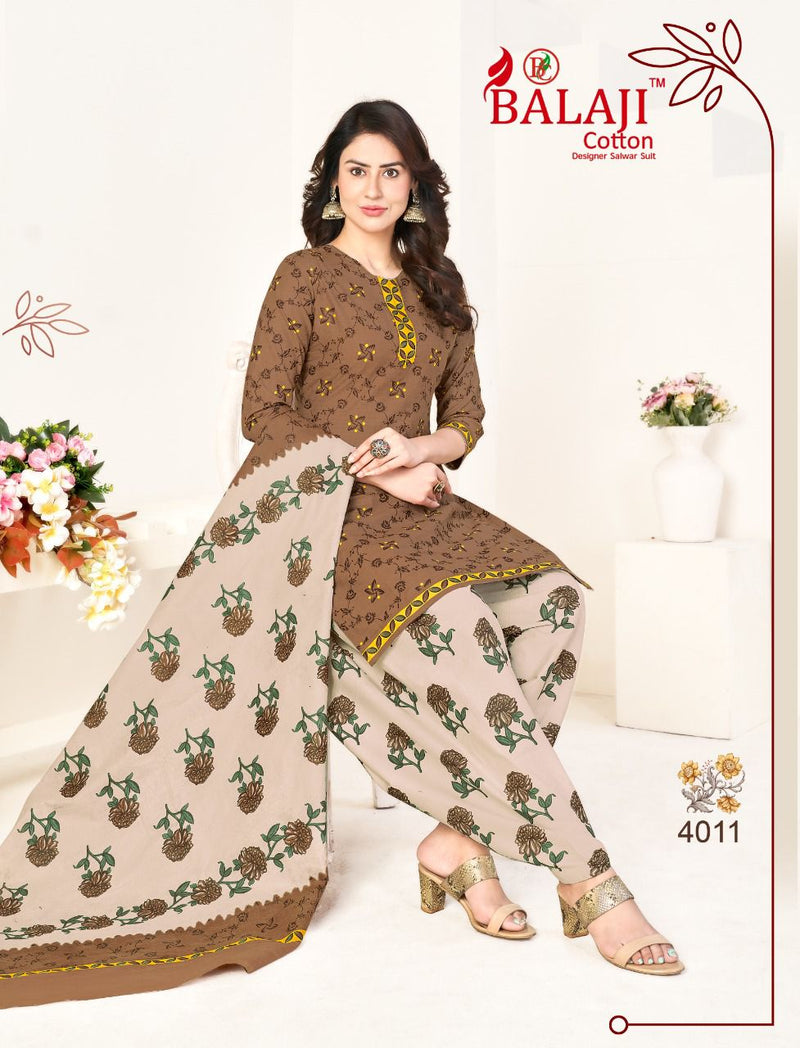 Balaji Cotton Sui Dhaga Vol 4 Cotton Printed Casual Wear Patiyala Style Salwar Suits