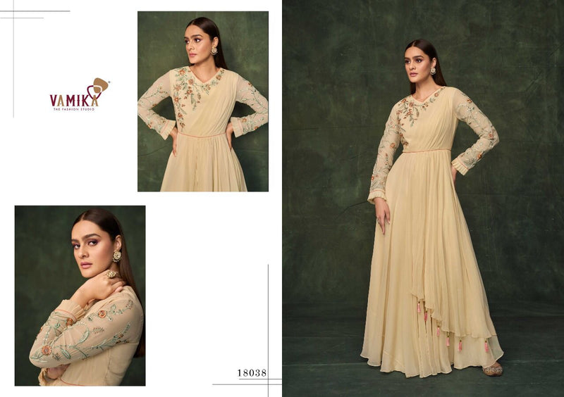 Vamika Sui Dhaga Vol 5 Georgette With Heavy Embroidery Work Stylish Designer Party Wear Fancy Long kurti