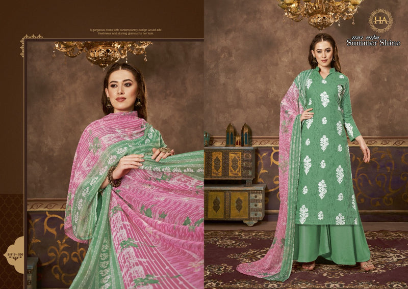 Harshit Fashion Hub Summer Shine Cotton Digital Printed Festive Wear Salwar Kameez