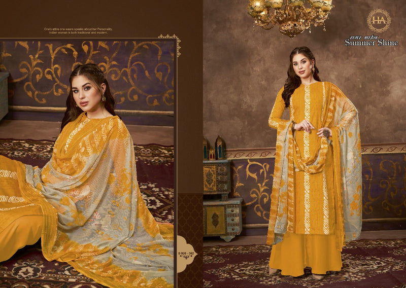 Harshit Fashion Hub Summer Shine Cotton Digital Printed Festive Wear Salwar Kameez