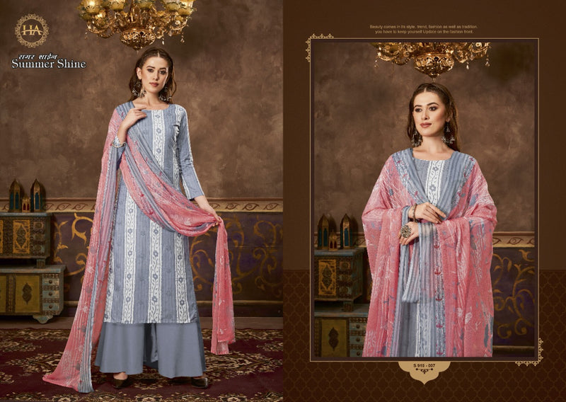 Harshit Fashion Hub Summer Shine Cotton Digital Printed Festive Wear Salwar Kameez