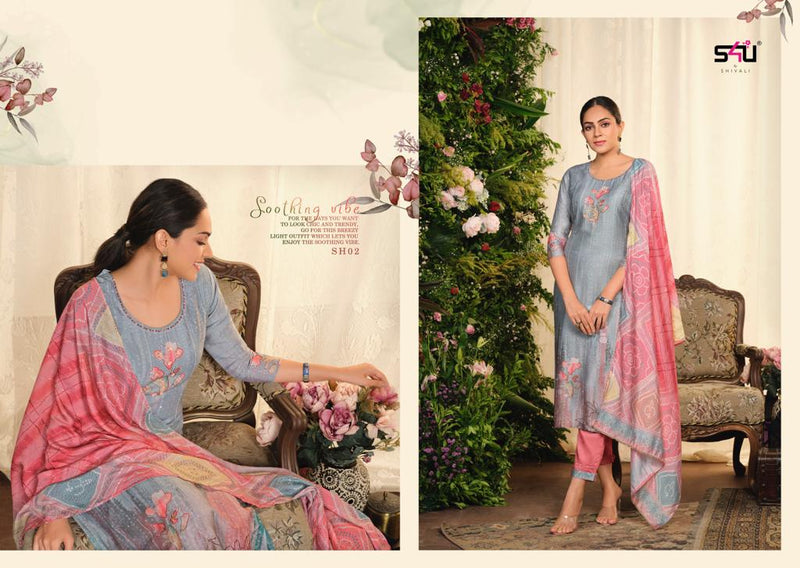 S4u Shivali Sunshine Vol 2 Muslin With Printed Work Stylish Designer Party Wear Fancy Kurti