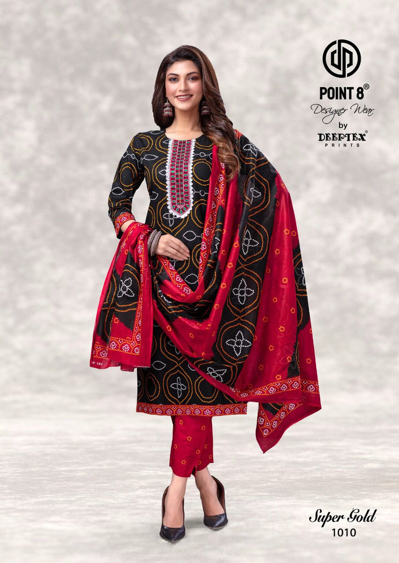 Deeptex Super Gold Vol 1 Pure Cotton With Heavy Beautiful Work Stylish Designer Fancy Kurti