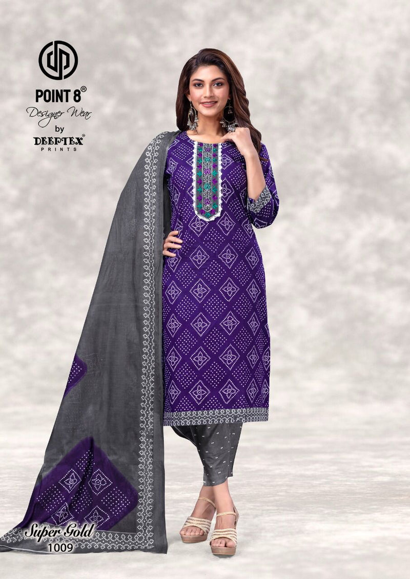 Deeptex Super Gold Vol 1 Pure Cotton With Heavy Beautiful Work Stylish Designer Fancy Kurti