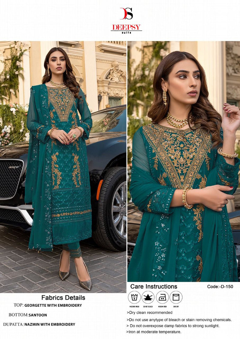 Deepsy Suits Super Hit Design Georgette Designer Wedding Wear Salwar Kameez