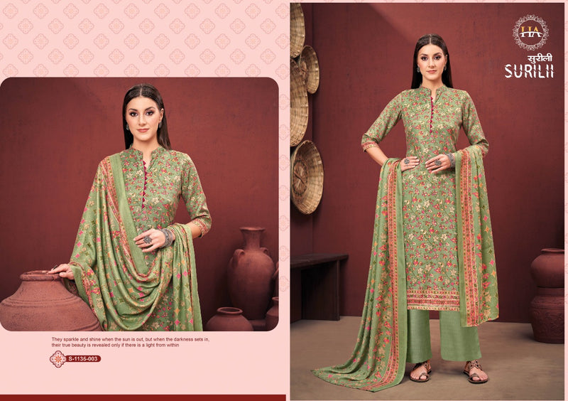 Harshit Fashion Surilii Pashmina With Printed Work Stylish Designer Casual Look Salwar Kameez