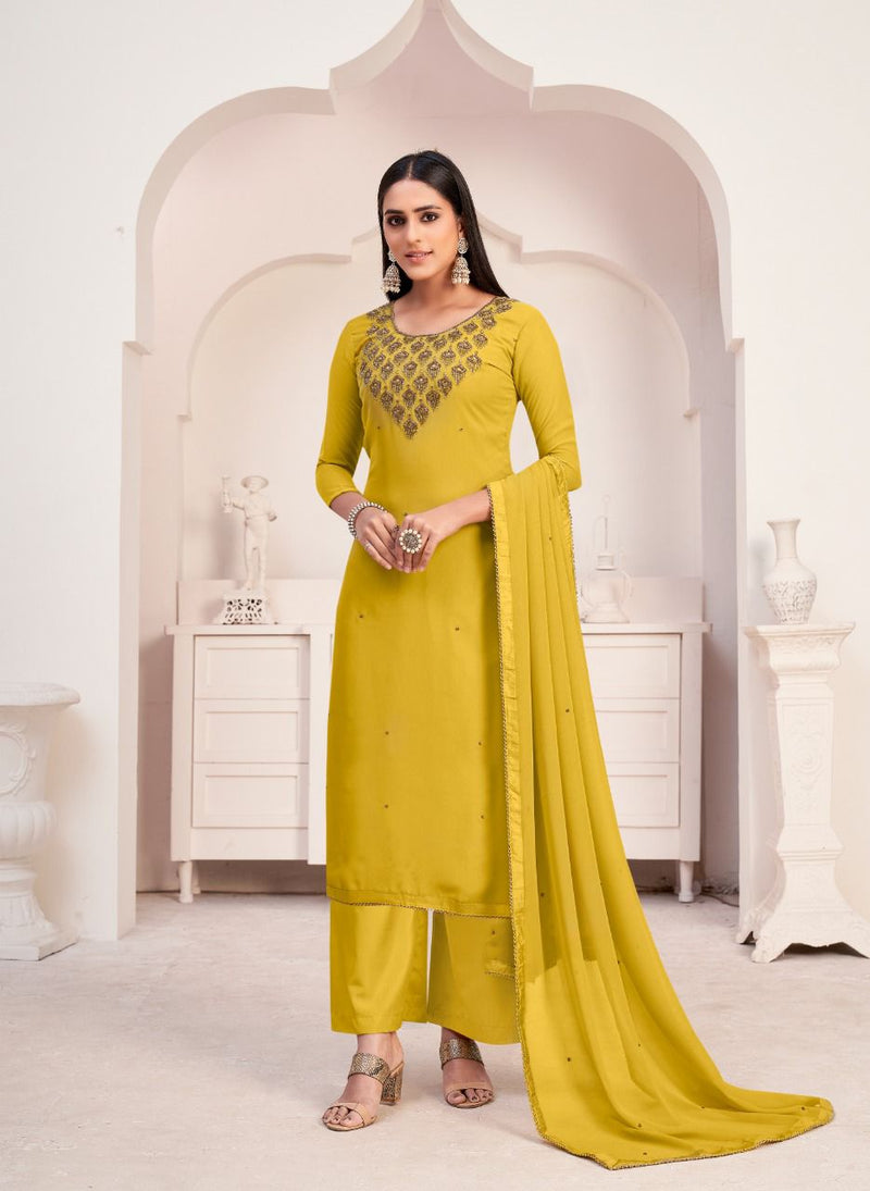 Lt Nitya Swag Georgette Designer Fancy Party Wear Salwar Suits