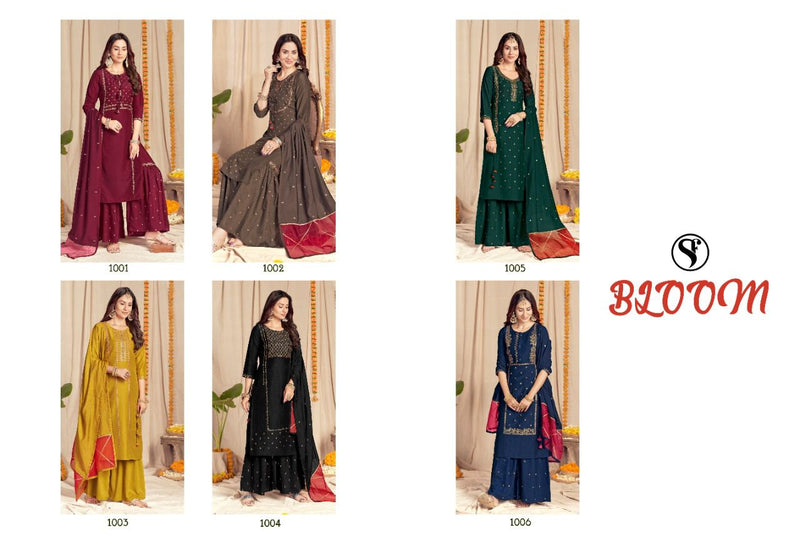 Sweety Fashion Bloom Viscose Slik Casual Wear Kurti Collection