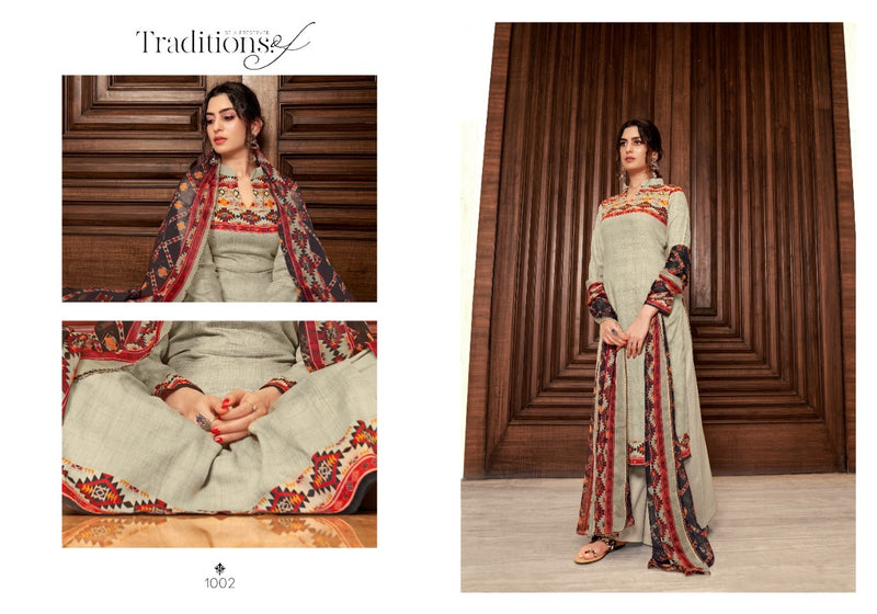 Sweety Fashion Vandan  Cotton Satin Stylish Designer Salwar Suit