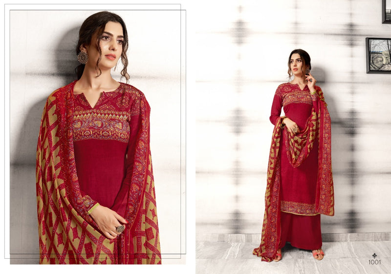 Sweety Fashion Vandan  Cotton Satin Stylish Designer Salwar Suit
