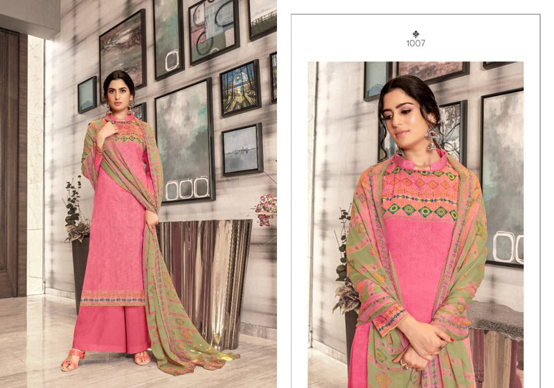 Sweety Fashion Vandan  Cotton Satin Stylish Designer Salwar Suit