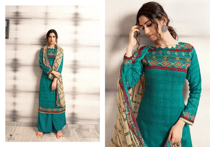Sweety Fashion Vandan  Cotton Satin Stylish Designer Salwar Suit