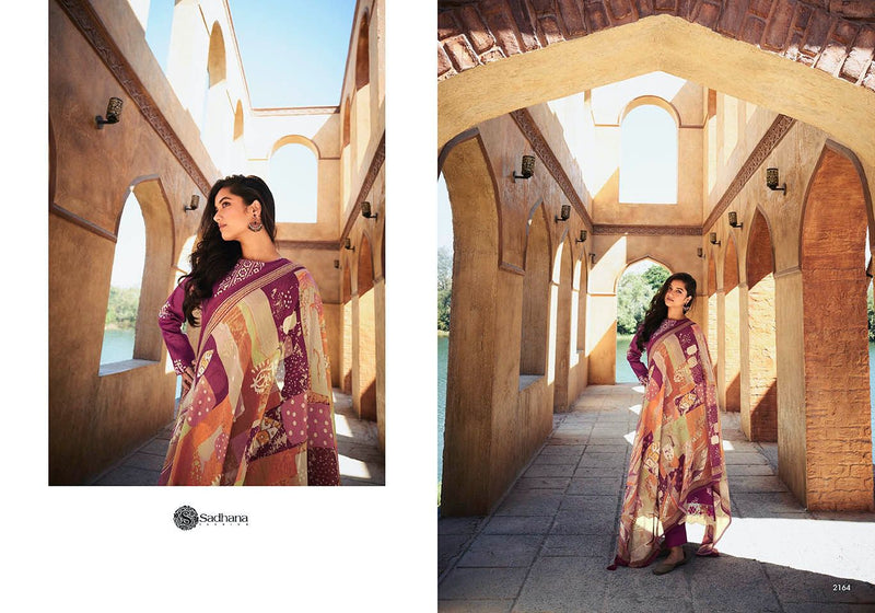Sadhana Fashion Summer Bonanza Vol 2 Jam Silk Fancy Embroidery Work Salwar Suit