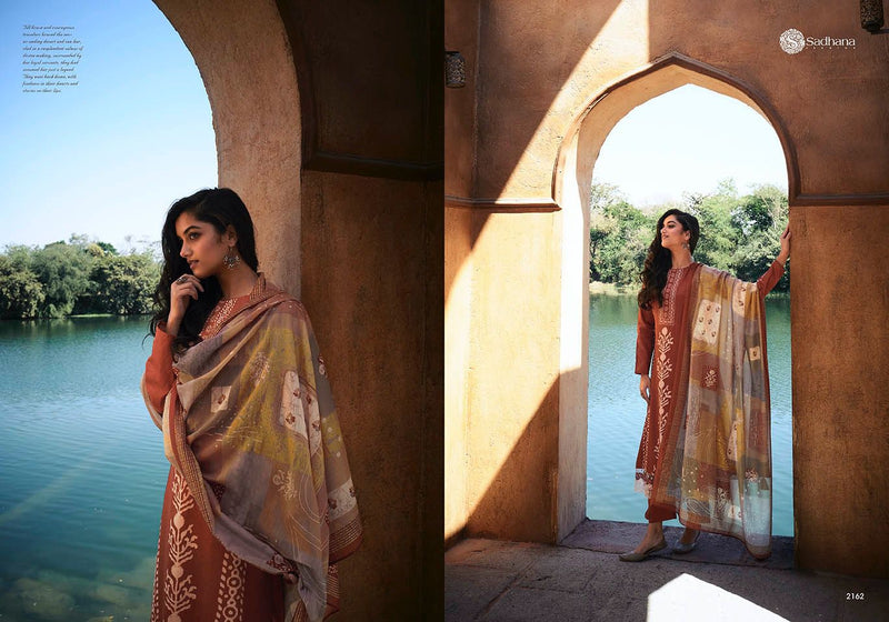 Sadhana Fashion Summer Bonanza Vol 2 Jam Silk Fancy Embroidery Work Salwar Suit