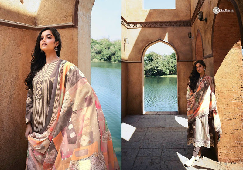 Sadhana Fashion Summer Bonanza Vol 2 Jam Silk Fancy Embroidery Work Salwar Suit
