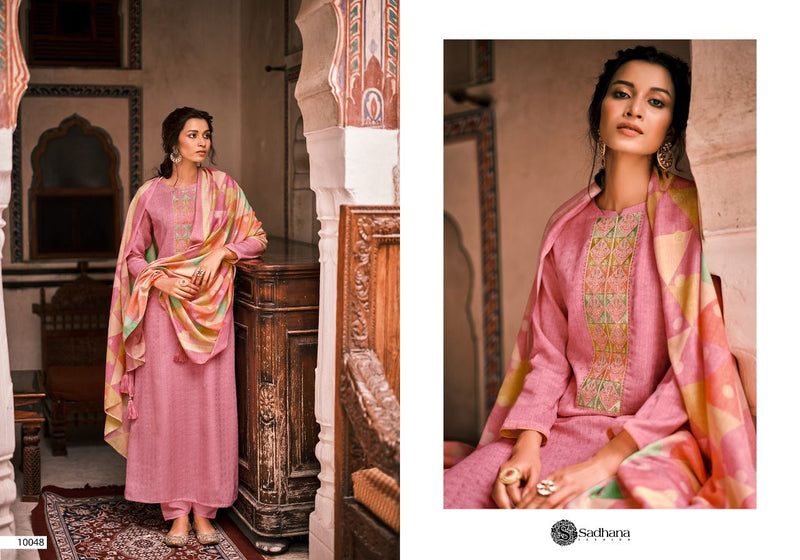 Sadhna Imsaal Pashmina With Digital Print Fancy Salwar Suit